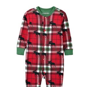 Little Blue House Union Suit Kid’s Pajamas 3-6 Months